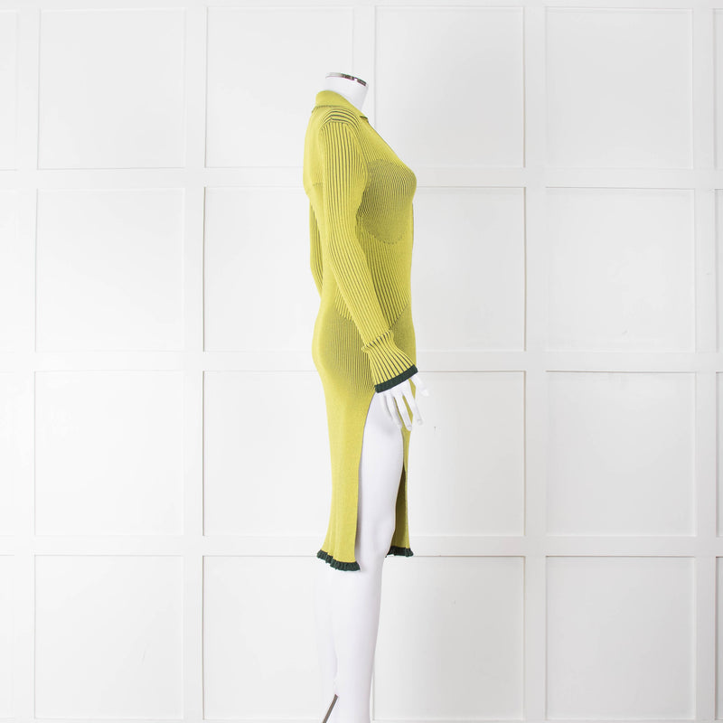 AZ FactoryLine Green Fine Knit Dress