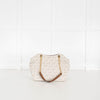 Michael By Michael Kors White Monogram Jacquelyn Bag