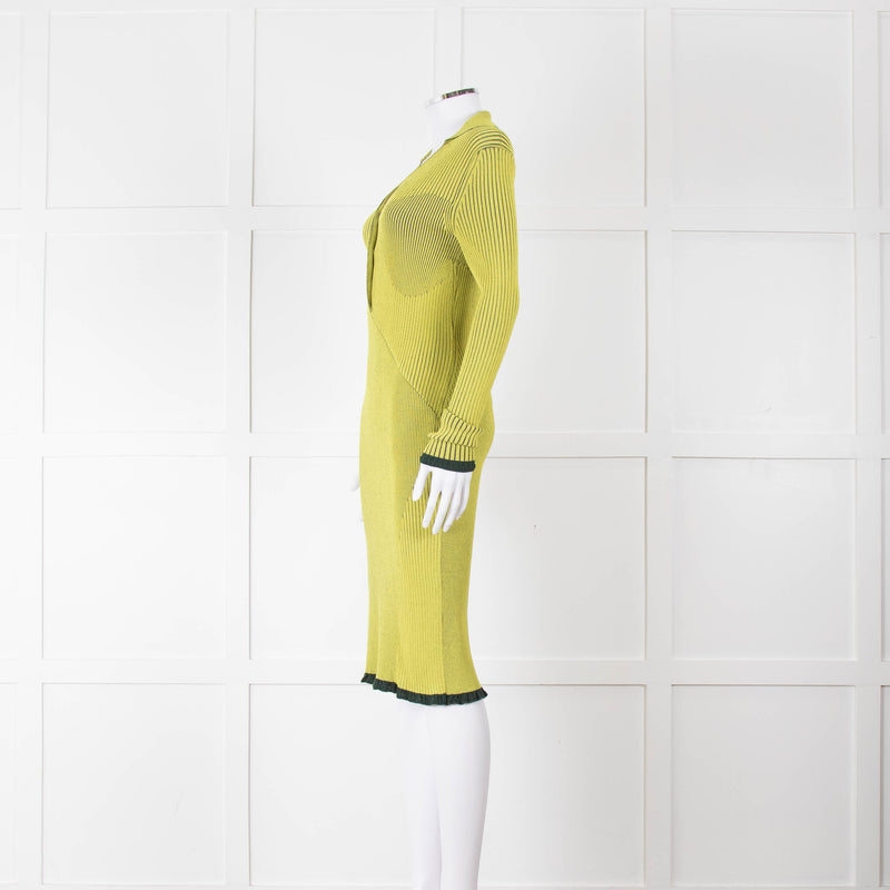 AZ FactoryLine Green Fine Knit Dress