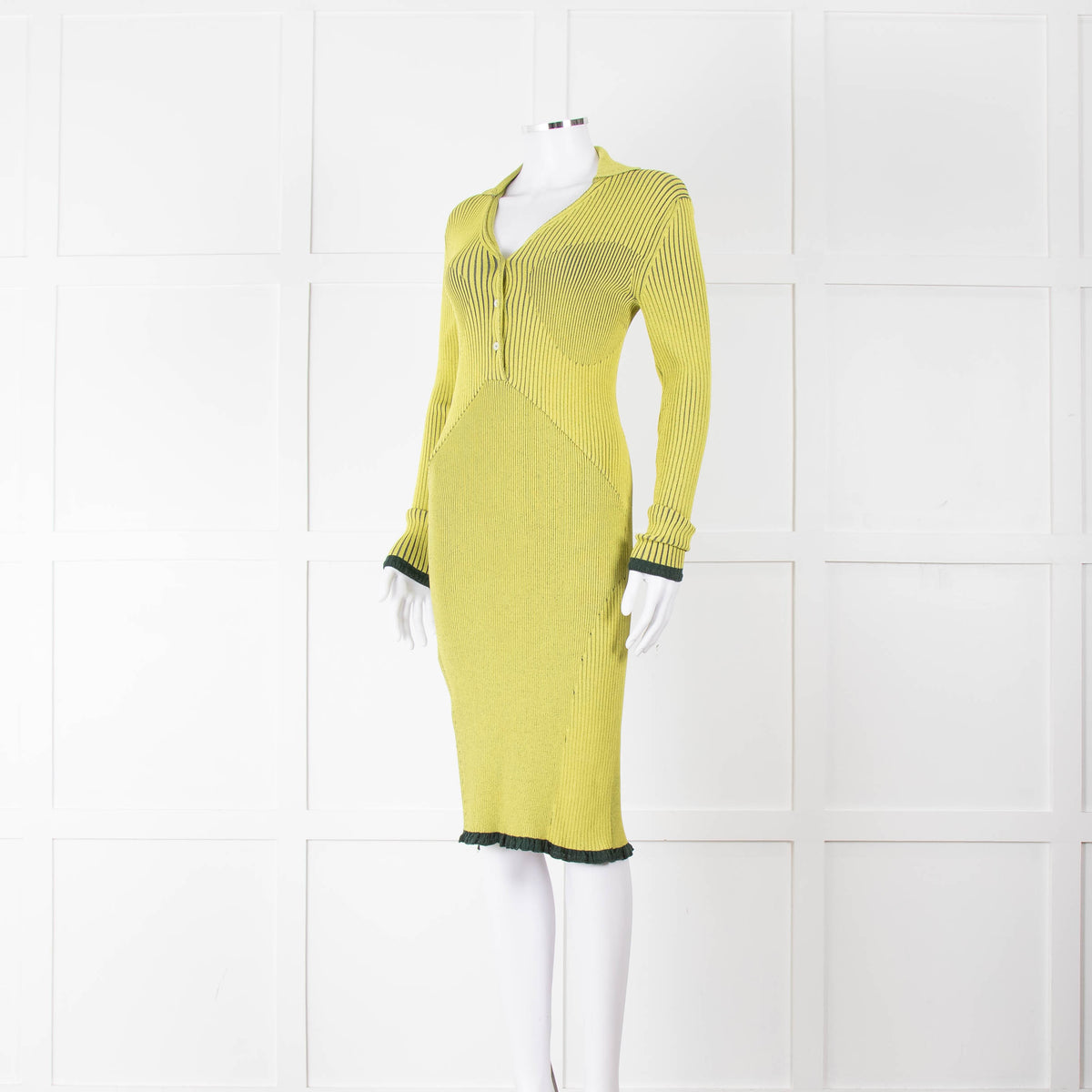 AZ FactoryLine Green Fine Knit Dress