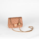 Chanel Caramel Pearl Crush Mini Square Flap Bag