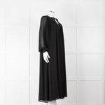 Tory Burch Black Flowy Kaftan Dress