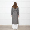 S Max Mara Houndstooth Wool Belted Coat