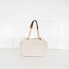 Michael By Michael Kors White Monogram Jacquelyn Bag