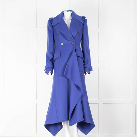 ジャケット Alexander McQueen Short double-breasted navy blue jacket Navy blue Short double-breasted jacket Alexander McQueen