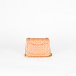 Chanel Caramel Pearl Crush Mini Square Flap Bag