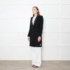 Burberry Black Cashmere Coat With Dress Collar