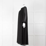 Tory Burch Black Flowy Kaftan Dress