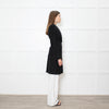 Burberry Black Cashmere Coat With Dress Collar
