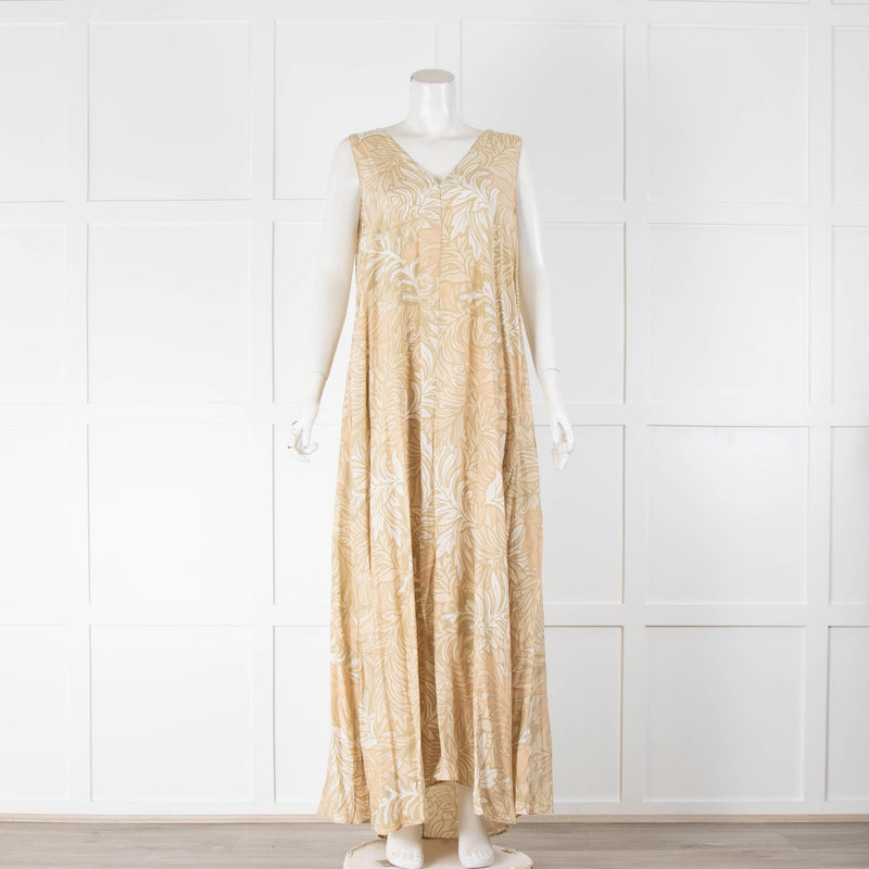Natalie Martin Tova Maxi Dress in Jungle Print Agave
