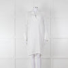 120% White Lace Sleeve Linen Tunic