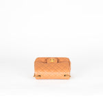 Chanel Caramel Pearl Crush Mini Square Flap Bag