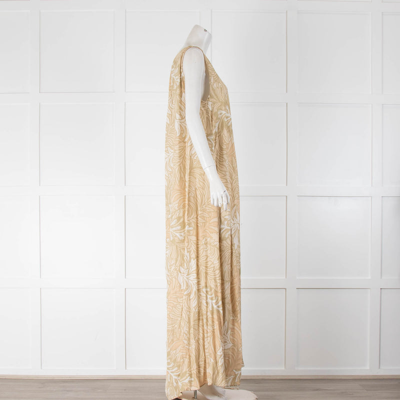 Natalie Martin Tova Maxi Dress in Jungle Print Agave