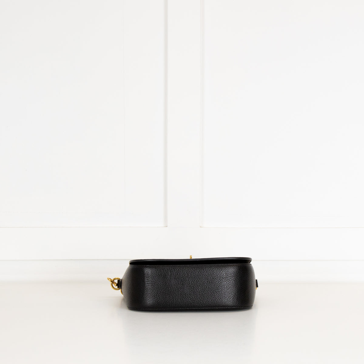 Mulberry Black Grain Leather Small Darley Satchel Bag