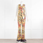 Gucci Floral Trousers And Waistcoat
