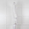 120% White Lace Sleeve Linen Tunic