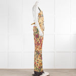 Gucci Floral Trousers And Waistcoat