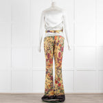 Gucci Floral Trousers And Waistcoat