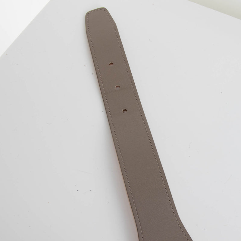 Alaia Lazer Cut Taupe Waist Belt