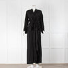 Natalie Martin Nico Maxi Dress with Sash in Black