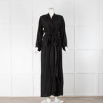 Natalie Martin Nico Maxi Dress with Sash in Black