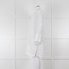 120% White Lace Sleeve Linen Tunic