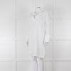 120% White Lace Sleeve Linen Tunic