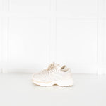 Hogan Beige H665 Leather Trainers