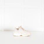 Hogan Beige H665 Leather Trainers