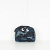 Anya Hindmarch Blue Camo Top Handle Nylon Satchel Crossbody