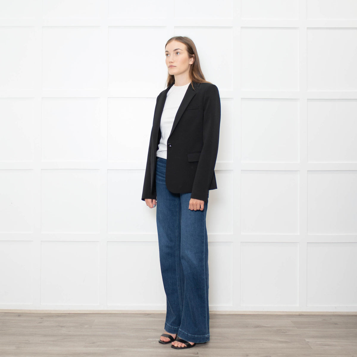 Joseph Black Wool Blazer