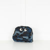 Anya Hindmarch Blue Camo Top Handle Nylon Satchel Crossbody