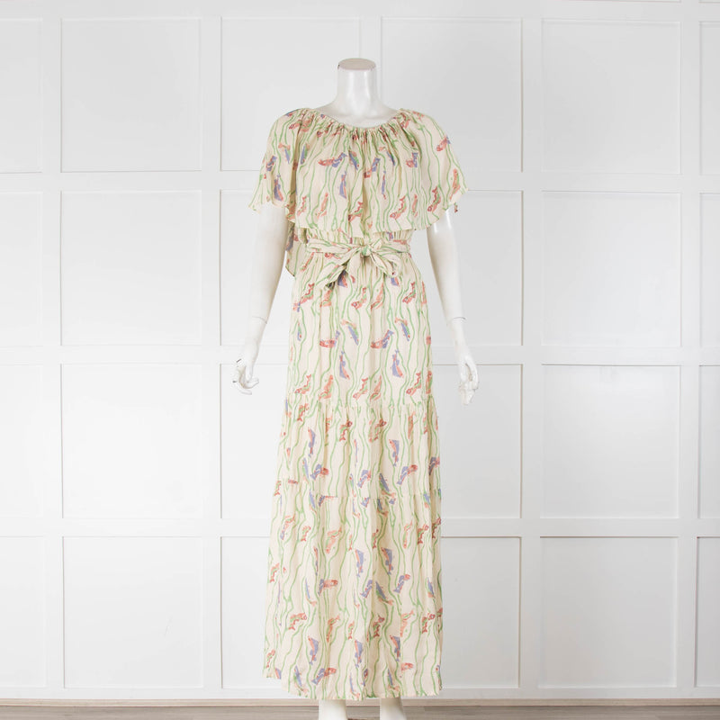 Natalie Martin Naomi Dress in Seaweed