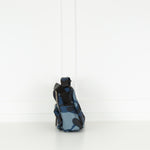 Anya Hindmarch Blue Camo Top Handle Nylon Satchel Crossbody