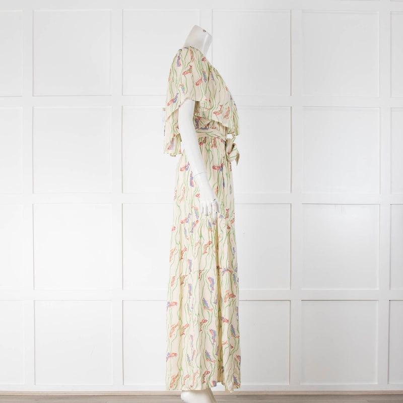 Natalie Martin Naomi Dress in Seaweed