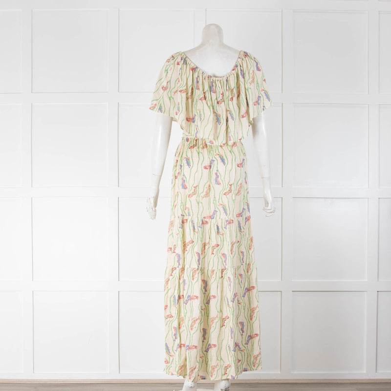 Natalie Martin Naomi Dress in Seaweed