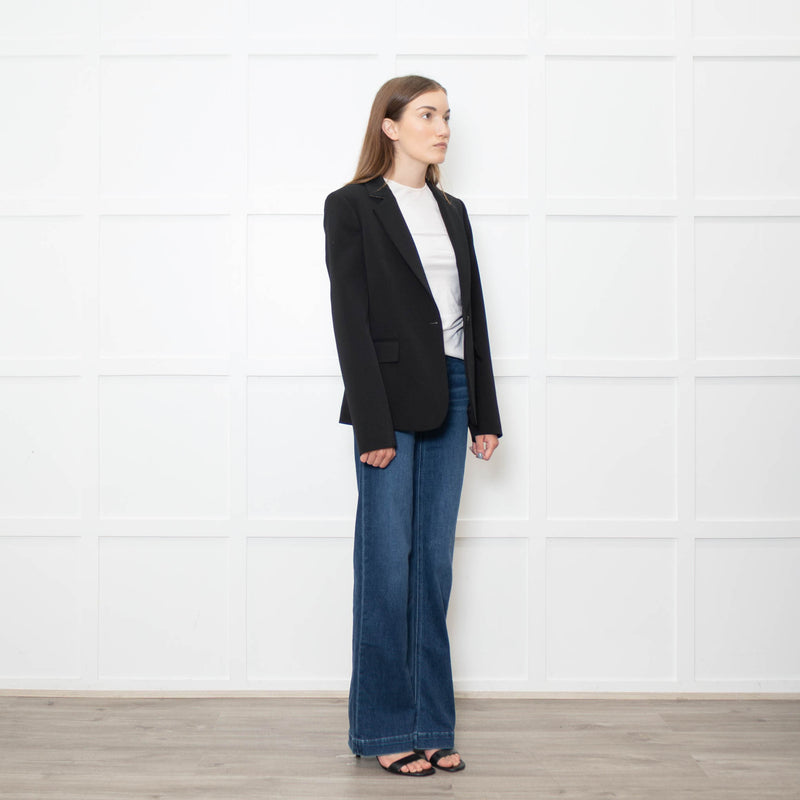 Joseph Black Wool Blazer