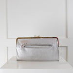 Anya Hindmarch Silver Purse Clasp Clutch