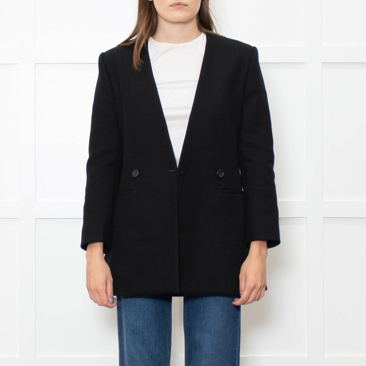 Joseph Black Tailored Blazer Jacket