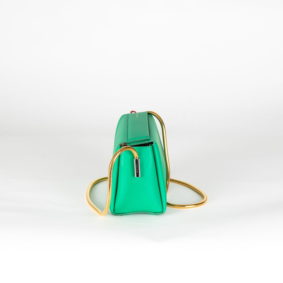 Marni Green Toggle Small Shoulder Bag
