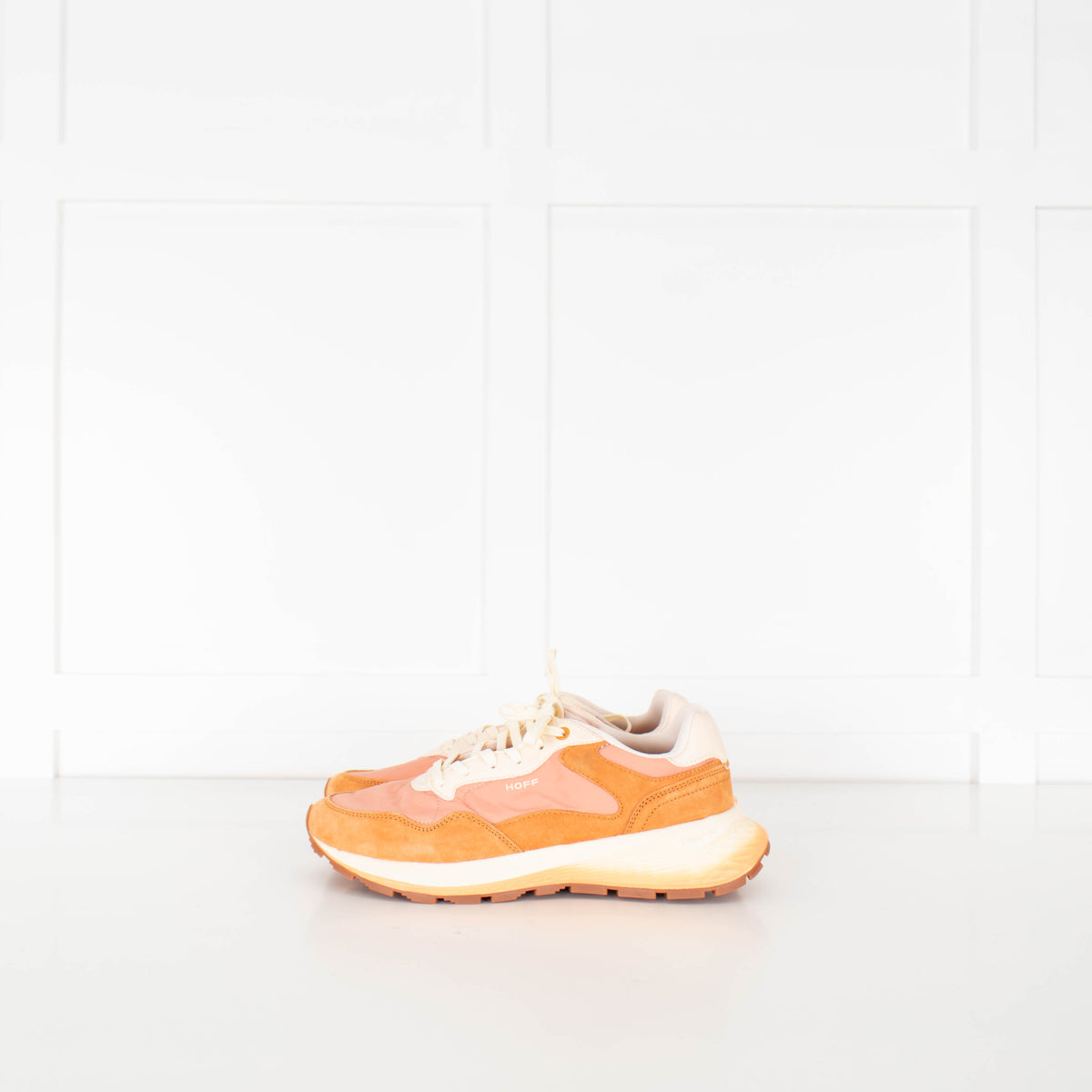 HOFF Orange Suede Trainers