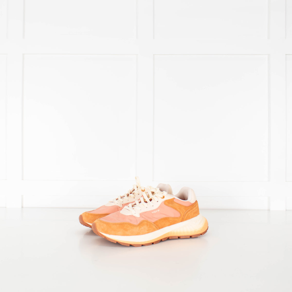 HOFF Orange Suede Trainers