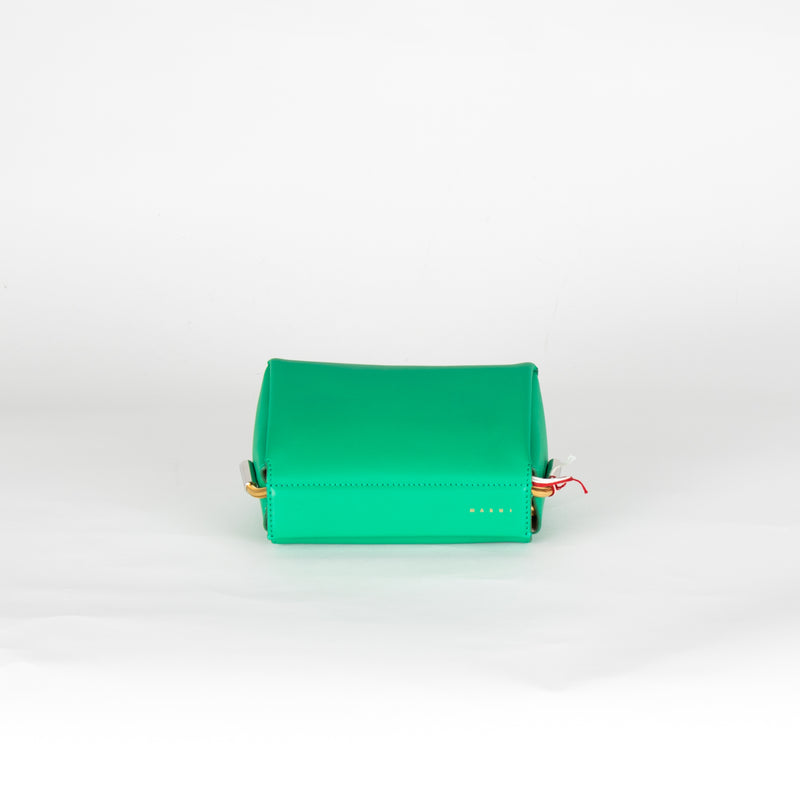 Marni Green Toggle Small Shoulder Bag