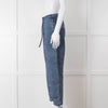 Rag & Bone Blue Denim Print Joggers