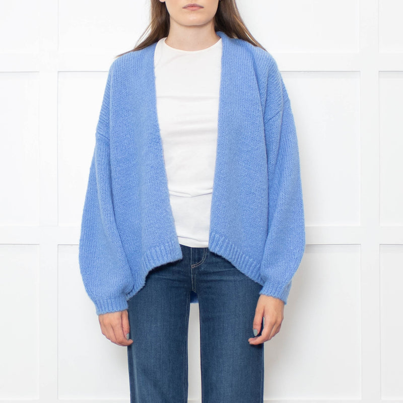 NRBY Blue Alpaca Blend Cardigan