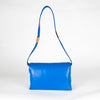 Marni Blue Leather Prisma Bag