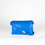 Marni Blue Leather Prisma Bag