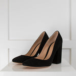 Gianvito Rossi Black Suede