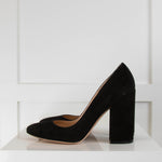 Gianvito Rossi Black Suede