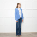 NRBY Blue Alpaca Blend Cardigan